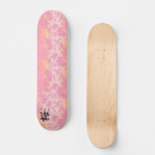 Skateboard Japonais Kanji Calligraphie Sakura (Recto)