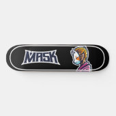 Skateboard japonais, Skateboard japonais noir. (Horz)