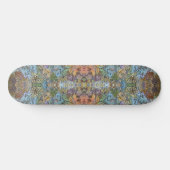 Skateboard Jardin Chic Fleur Chic Shabby peinture aquarelle (Horz)