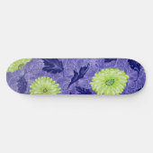 Skateboard Jardin de Daisy à minuit (Horz)