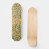 Skateboard Jardin de jonquilles de William Morris Fleur Class (Recto)