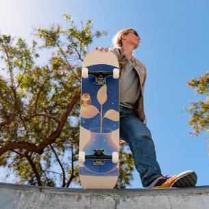 Skateboard Jardin de la Chouette de nuit Mystic Bloom