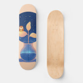 Skateboard Jardin de la Chouette de nuit Mystic Bloom (Recto)