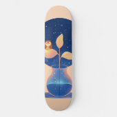 Skateboard Jardin de la Chouette de nuit Mystic Bloom (Recto)
