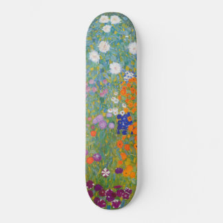 Skateboard Jardin des fleurs (par Gustav Klimt)