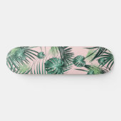 Skateboard Jardin Feuille de la Jungle tropicale #2 (Horz)