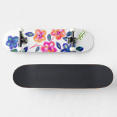 Skateboard Jardin fleuri (Horz)