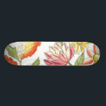 Skateboard Jardin fleuri avec Arrière - plan blanc<br><div class="desc">Ce jardin fleuri présente des couleurs éclatantes et un arrière - plan blanc pâle,  ce qui rend les fleurs encore plus remarquables. Un tableau extraordinaire qui peut apporter couleur et beauté à n'importe quelle chambre. Achetez-le pour vous-même,  ou donnez-le à un être cher en cadeau!</div>