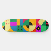 Skateboard Jardin moderne Abstrait (Horz)