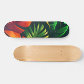 SKATEBOARD JARDIN NATUREL FEUILLES VERTES (Horz)