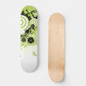 Skateboard Jardin vert (Recto)