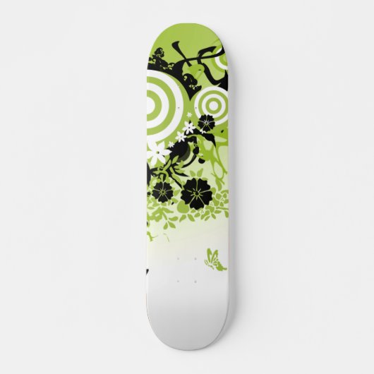 Skateboard Jardin vert (Devant)