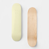 Skateboard Jaune Chiffon Couleur Uni (Recto)