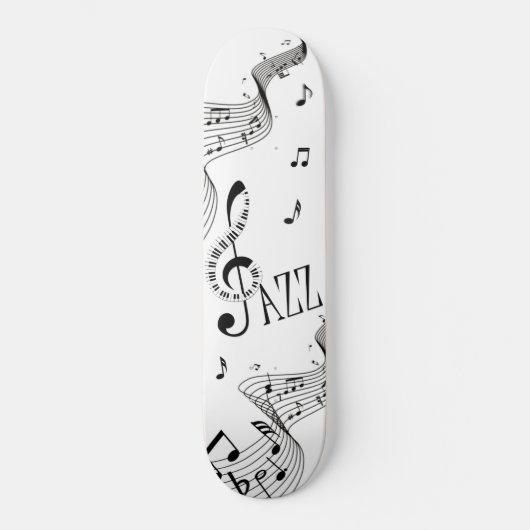 Skateboard Jazz cool (Recto)