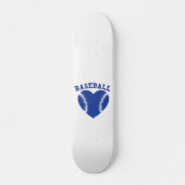 SKATEBOARD JE COEUR BASEBALL (Devant)