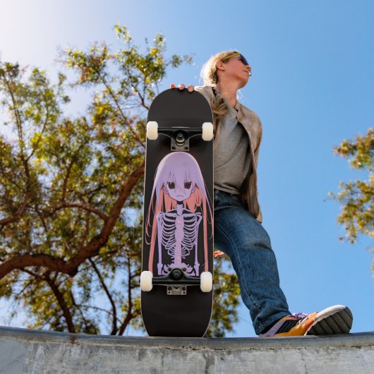 Skateboard Je meurs sans anime (Extérieur 1)