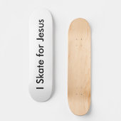 Skateboard Je patine pour Jésus (Recto)