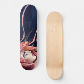 Skateboard Je serai avec vous quand vous perdez votre souffle (Recto)