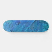 Skateboard Je suis bleu - Plumes Macaw (Horz)