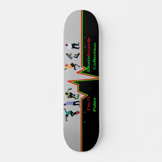 Skateboard Je suis G Skateboards Pulse Collection #3 (Devant)