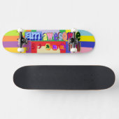 Skateboard Je suis génial et vous aussi (Horz)