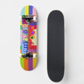 Skateboard Je suis génial et vous aussi (Recto)