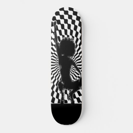 Skateboard Je suis reine (Recto)