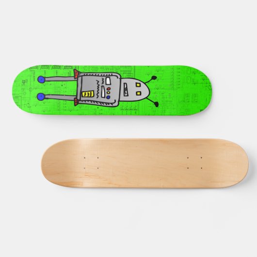 Skateboard Je suis RoboBoard (Horz)