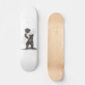 Skateboard Je T'Aime Californie (Recto)