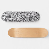 Skateboard Je T'Aime Design D'Art Abstrait Scratch (Horz)