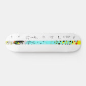 SKATEBOARD JE T'AIME PARCE QUE VOUS APPORTEZ LA COULEUR AUX (Horz)