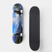 Skateboard Jenny dans le matin (Recto)