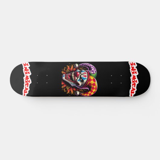 Skateboard Jester de billet immatériel (Horz)