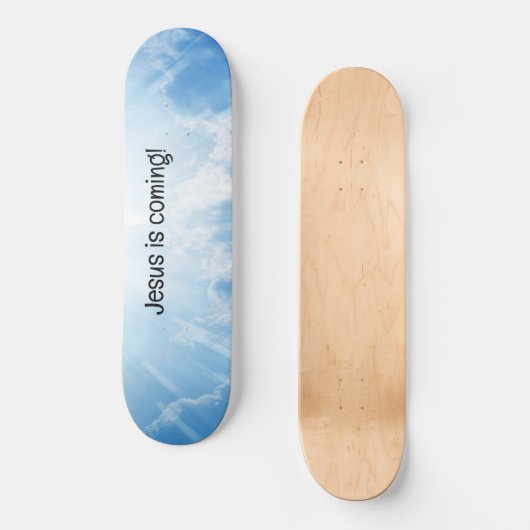 Skateboard Jésus arrive ! (Recto)