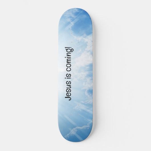 Skateboard Jésus arrive ! (Recto)