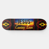 Skateboard Jésus Bientôt Patinage (Horz)