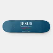 Skateboard Jésus Commença À Prêcher. Matthieu 4:17 (Horz)