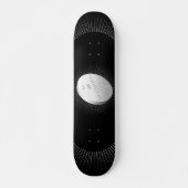 Skateboard Jesus Cures Pill Tablet Christian Starburst Croix (Devant)