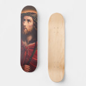 Skateboard Jésus dans la Couronne des épines (Recto)