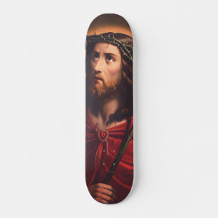 Skateboard Jésus dans la Couronne des épines