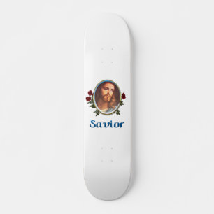 Skateboard Jésus est le sauveur