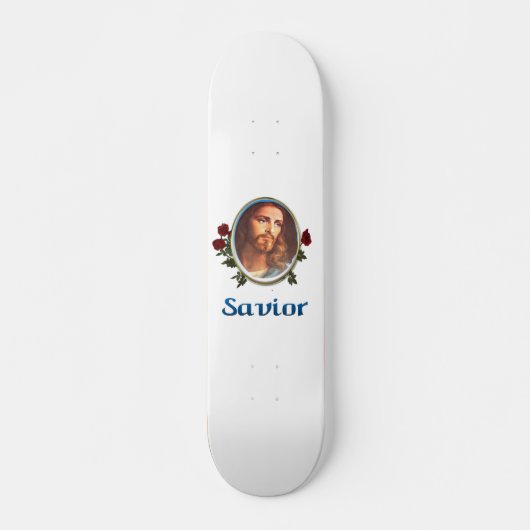Skateboard Jésus est le sauveur (Devant)