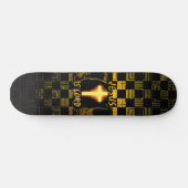 Skateboard Jésus est Lord Cross skboard (Horz)