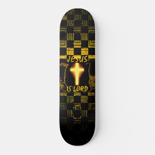 Skateboard Jésus est Lord Cross skboard (Recto)
