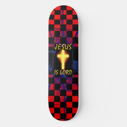 Skateboard Jésus est Lord Cross skboard (Recto)