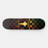 Skateboard Jésus est Lord Cross skboard (Horz)