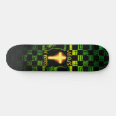 Skateboard Jésus est Lord Cross skboard (Horz)