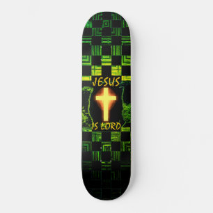 Skateboard Jésus est Lord Cross skboard