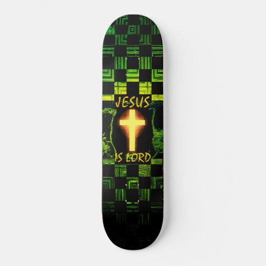 Skateboard Jésus est Lord Cross skboard (Recto)