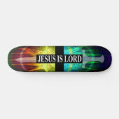 Skateboard Jésus est seigneur Sword Cross (Horz)